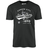 Carson City Silver Stars - Nevada - Vintage Defunct Baseball Teams - Unisex T-Shirt