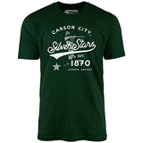Carson City Silver Stars - Nevada - Vintage Defunct Baseball Teams - Unisex T-Shirt