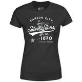 Carson City Silver Stars - Nevada - Vintage Defunct Baseball Teams - Women's T-Shirt