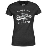 Carson City Silver Stars - Nevada - Vintage Defunct Baseball Teams - Women's T-Shirt