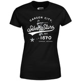 Carson City Silver Stars - Nevada - Vintage Defunct Baseball Teams - Women's T-Shirt