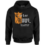 Carter Bowl - Fullerton, CA - Vintage Bowling Alley - Unisex Hoodie