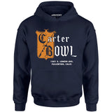 Carter Bowl - Fullerton, CA - Vintage Bowling Alley - Unisex Hoodie