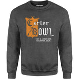 Carter Bowl - Fullerton, CA - Vintage Bowling Alley - Unisex Sweatshirt