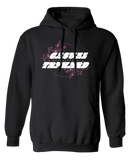 JUSTIN WONG - 'Casual Tryhard Cherry Blossom' Premium Hoodie - Black