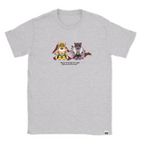 TEKKEN - 'CUTE ASS TEKKEN King/Armor King' T-Shirt - Gray