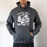 Sexy and I Mow It Crewneck Sweatshirt Hoodie 257