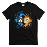 Cool Billiard Balls For 8 Ball And 9 Ball Player T-Shirt