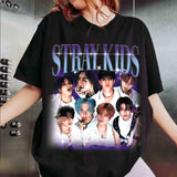Vintage Stray Kids T-Shirt Collection Kpop2108MT