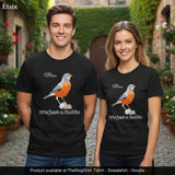 Robin On Rock Tee - A Chirpy Fashion Statement