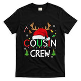 Cousin crew Christmas family Xmas Naughty matching pajamas T-Shirt