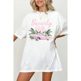 Beverly Hill Vintage Graphic Oversized Tee