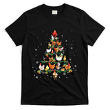 Chicken Christmas Tree Ornament Decor Xmas T-Shirt