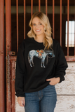 Blu Roan Belle Pullover
