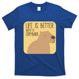 Capybara Design For Capibara Owner Cool Mammal T-Shirt