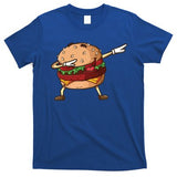 Cheeseburger Dab Pose Dabbing Dance National Burger Day Pun Meaningful Gift T-Shirt
