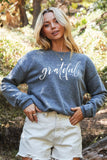 Grateful   Graphic Sweatshirt