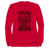Polish Troublemaker Eagle Crest Women's Sweatshirt