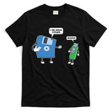 Computer Engineering I Men Father Son Floppy Disk Engineer Short Sleeve T-Shirt