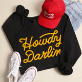 Howdy Darlin' Heavyweight Crewneck Sweatshirt