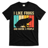 Cute Frog Design For Toad Lover Amphibian Animals T-Shirt