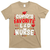 Cupid's Favorite L&D Nurse Cute Valentine's Day Nurses Gifts T-Shirt
