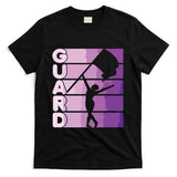 Color Guard Marching Band Flag Girl T-Shirt