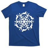 Corgi Gift Snowflake Pembroke Welsh Corgi Christmas Gift T-Shirt