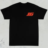 Charles Leclerc Helmet Tee - Scuderia Ferrari
