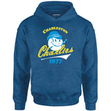 Charleston Charlies - West Virginia - Vintage Defunct Baseball Teams - Unisex Hoodie