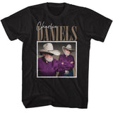 Charlie Daniels Band - CDB Two Photos Of Charlie Boyfriend Tee