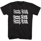 Cheap Trick Name Repeat T-Shirt