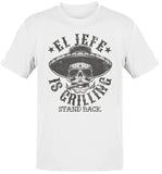 Premium Bella El Jefe Is Grilling OG Chefe T-shirt