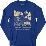 Chester Copperpot's Treasure Expeditions - Long Sleeve T-Shirt