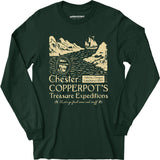Chester Copperpot's Treasure Expeditions - Long Sleeve T-Shirt