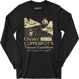 Chester Copperpot's Treasure Expeditions - Long Sleeve T-Shirt