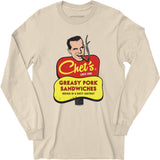 Chet's Greasy Pork Sandwiches - Long Sleeve T-Shirt