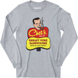 Chet's Greasy Pork Sandwiches - Long Sleeve T-Shirt