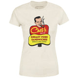 Chet's Greasy Pork Sandwiches - Women's T-Shirt