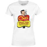 Chet's Greasy Pork Sandwiches - Women's T-Shirt