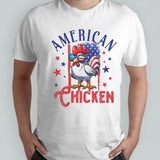chicken 4th Of July Comfort T shirt