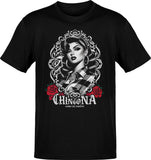 Chingona Como Mi Madre Old School Chicana Vibes T-Shirt