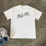 R.E.M. 'GATHERER' CLASSIC WHITE T-SHIRT