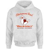 Clairemont Bowl - San Diego, CA - Vintage Bowling Alley - Unisex Hoodie