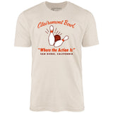 Clairemont Bowl - San Diego, CA - Vintage Bowling Alley - Unisex T-Shirt