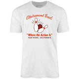 Clairemont Bowl - San Diego, CA - Vintage Bowling Alley - Unisex T-Shirt