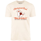 Clairemont Bowl - San Diego, CA - Vintage Bowling Alley - Unisex T-Shirt