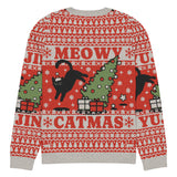 Meowy Catmas Cat Christmas Ugly Sweatshirt