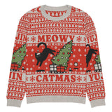 Meowy Catmas Cat Christmas Ugly Sweatshirt