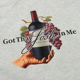 Classy Wine in Me Crewneck Sweatshirt